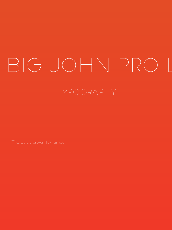 Big John PRO Light Poster