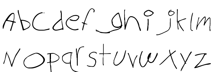 Big Log Font LOWERCASE