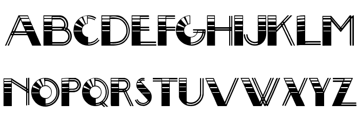 Big Lou Font LOWERCASE
