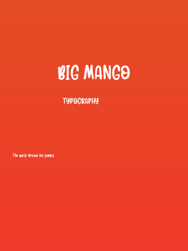 Big Mango Poster