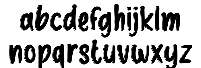 Big Mango Font LOWERCASE
