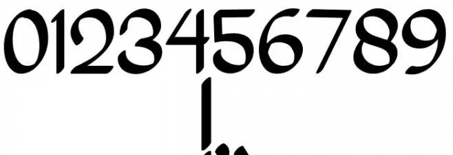 Big Marker Font OTHER CHARS