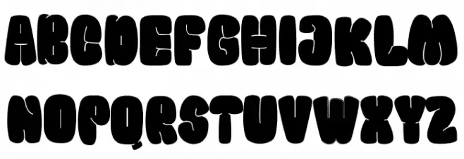 Big-Mickey Schriftart Groß