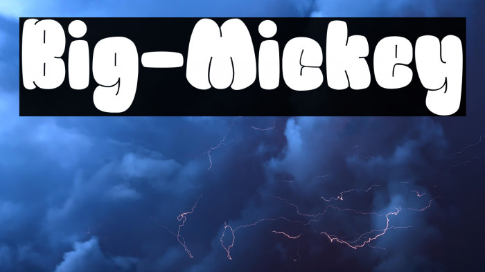 Big-Mickey Example 1