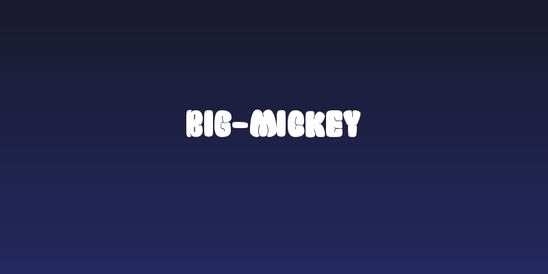 Big-Mickey Social Header