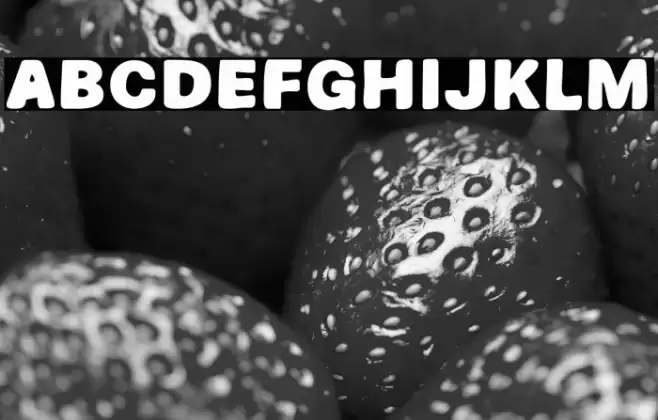 Big Monday Font examples