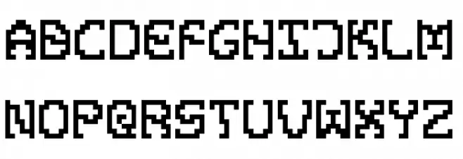 Big Monster Regular 字体 大写