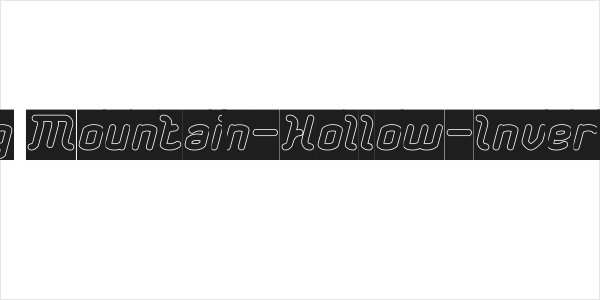 Big Mountain-Hollow-Inverse Logo