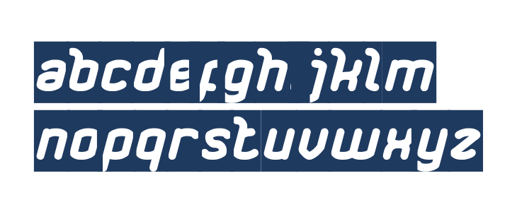 Big Mountain-Inverse Lowercase