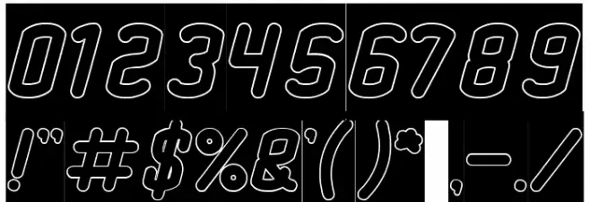 Big Mountain Font OTHER CHARS