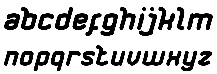 Big Mountain Font LOWERCASE