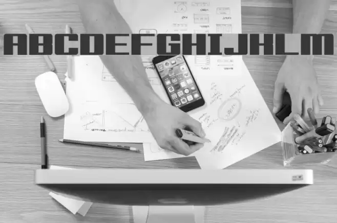 Big Old Boldy Font examples