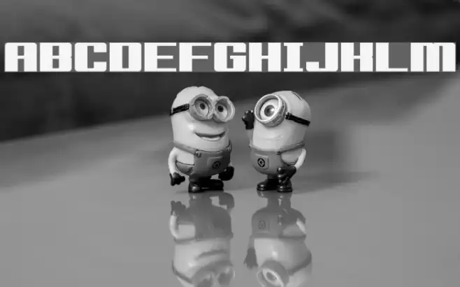 Big Old Boldy Font examples