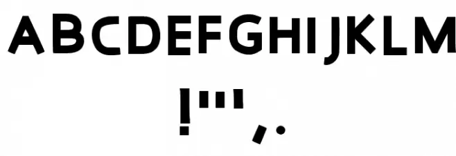 Big One Regular Font OTHER CHARS