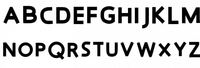 Big One Regular Schriftart Groß