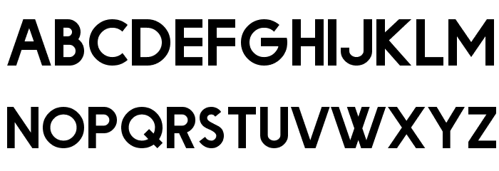 Big Orange Cyrillic Font LOWERCASE