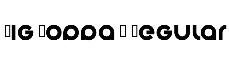 Big Poppa E Regular  font caratteri gratis