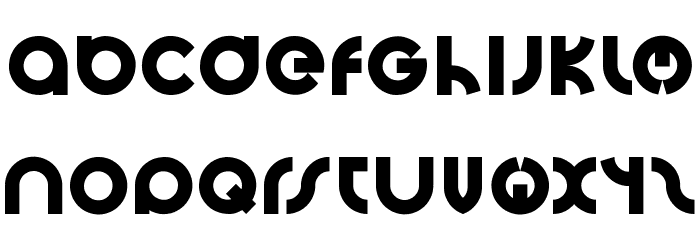 Big Poppa E Regular Font LOWERCASE