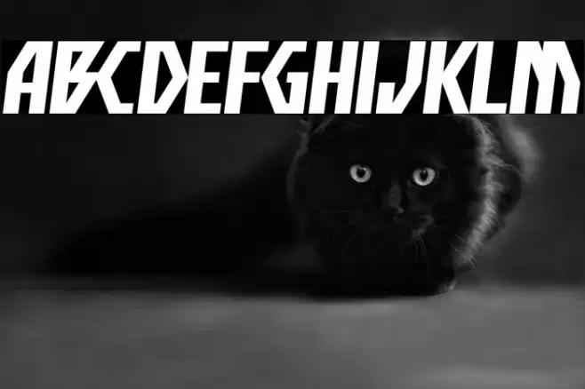 Big Scream Font examples