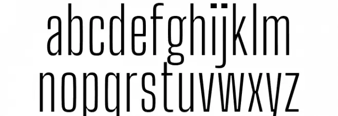 Big Shoulders Display Light Fonte MINÚSCULAS
