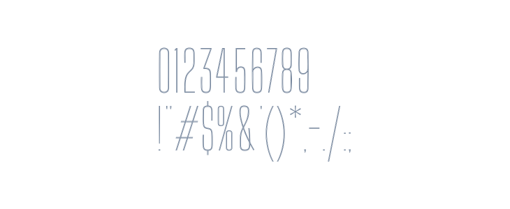 Big Shoulders Inline Display Thin Other Characters