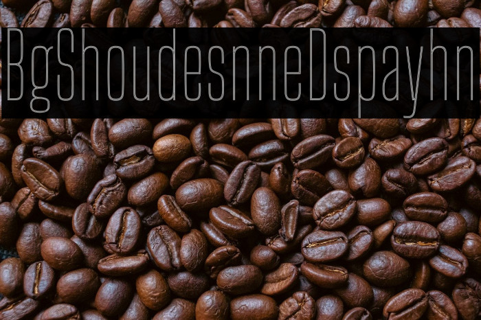 Big Shoulders Inline Display Thin Example 1