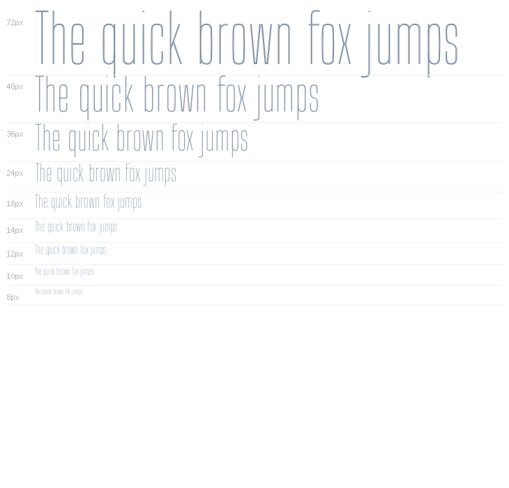 Big Shoulders Inline Display Thin Waterfall