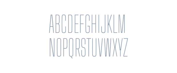 Big Shoulders Inline Thin Uppercase