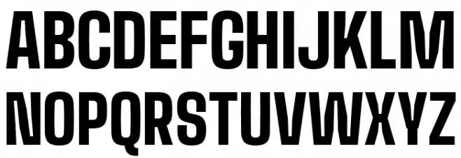 Big Shoulders Text Black Schriftart Groß