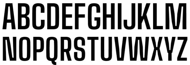 Big Shoulders Text Bold Schriftart Groß