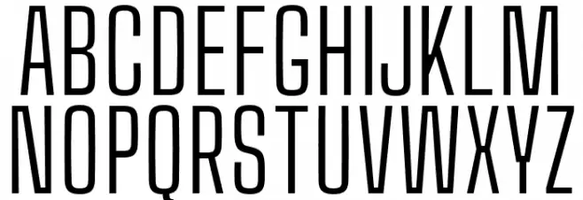 Big Shoulders Text Light Fonte MAIÚSCULAS