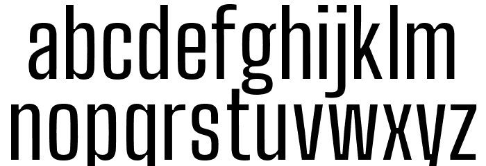 Big Shoulders Text Regular Font LOWERCASE