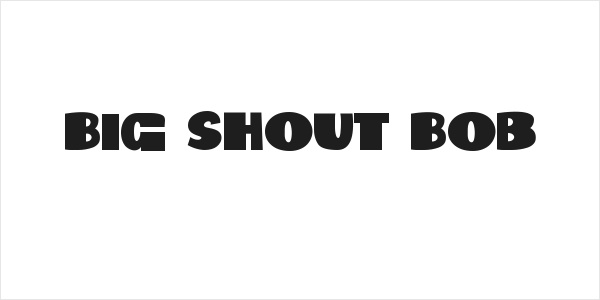 Big Shout Bob Logo