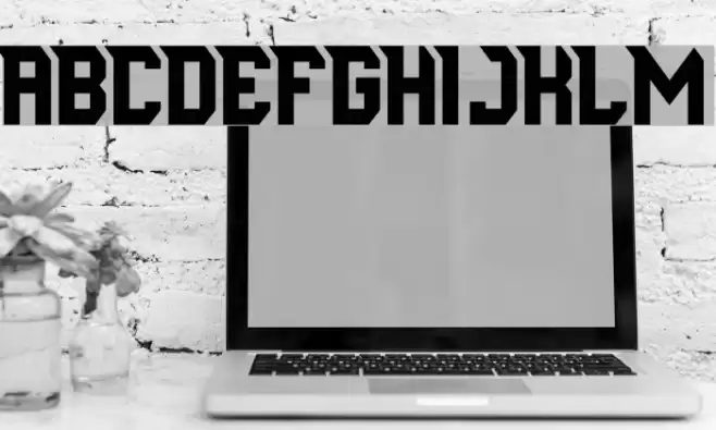 Big Space Font examples