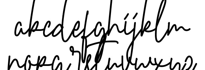 Big Spring Demo फ़ॉन्ट लोअरकेस