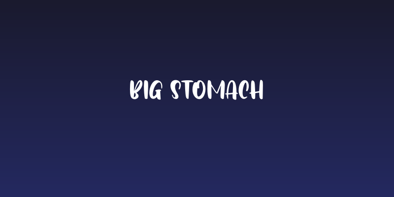 Big Stomach Social Header