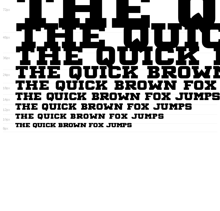 Big Ten Block Waterfall