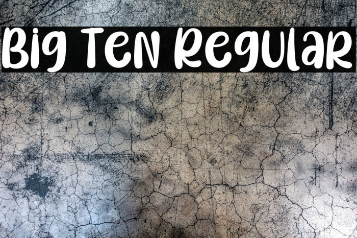 Big Ten Regular Example 2