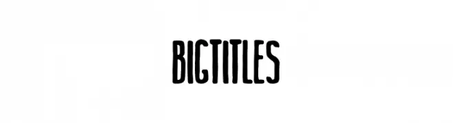 Big Titles  नि: शुल्क फ़ॉन्ट्स डाउनलोड