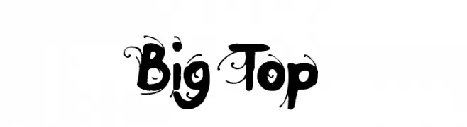 Big Top  नि: शुल्क फ़ॉन्ट्स डाउनलोड