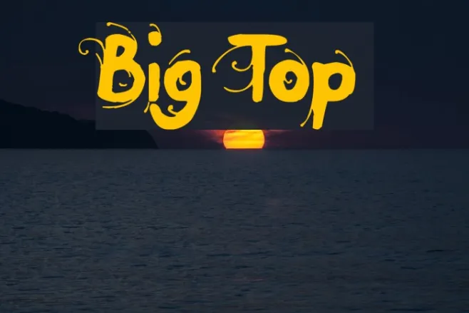 Big Top Example 3