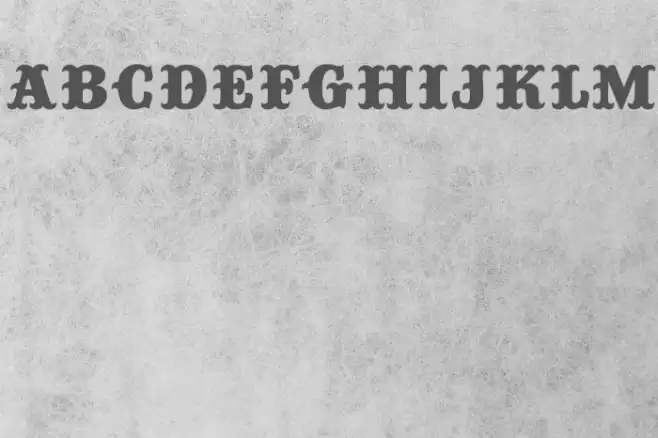 Big Top Font examples