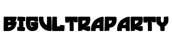 Big Ultra Party  Free Fonts Download