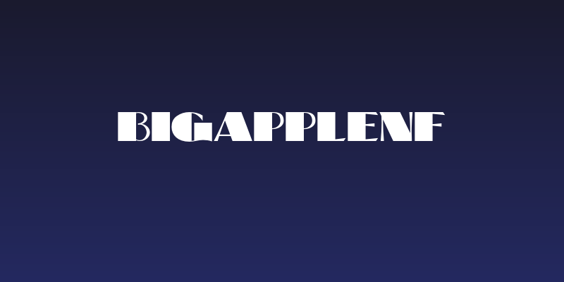 BigAppleNF Social Header