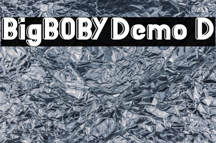 BigBOBY Demo 3D Example 2