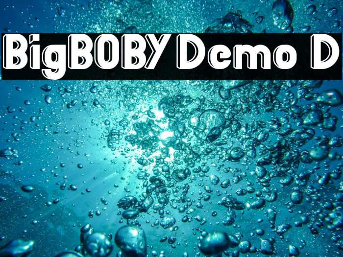 BigBOBY Demo 3D Example 3