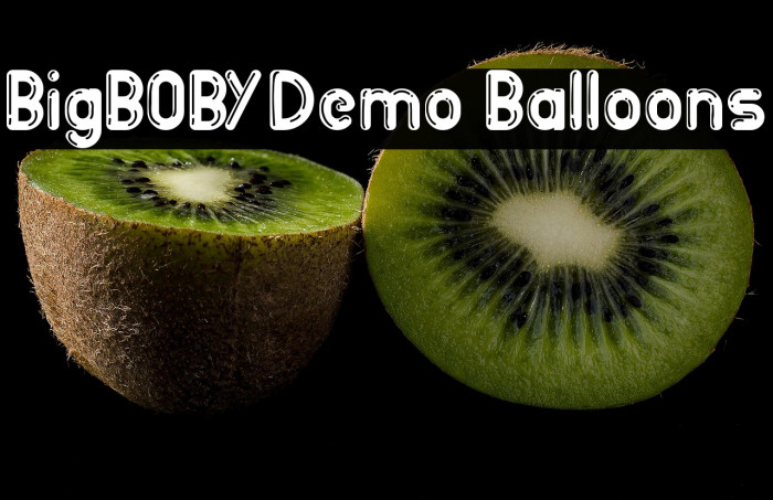 BigBOBY Demo Balloons Example 1