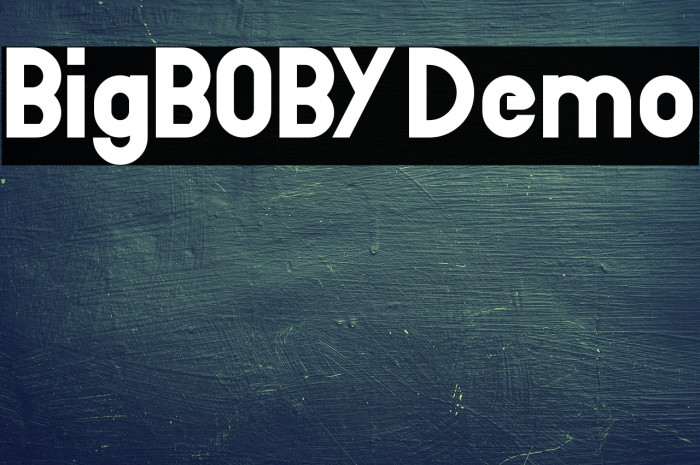 BigBOBY Demo Example 1