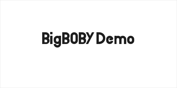 BigBOBY Demo Logo