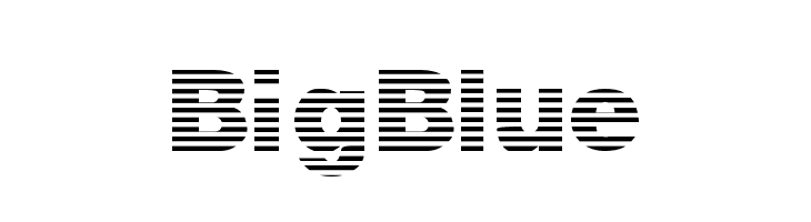 BigBlue  Descarca Fonturi Gratis